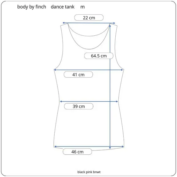 B.O.D BODY OF DANCE sports tank women's size M Rachael Finch activewear BNWT - Picture 3 of 12